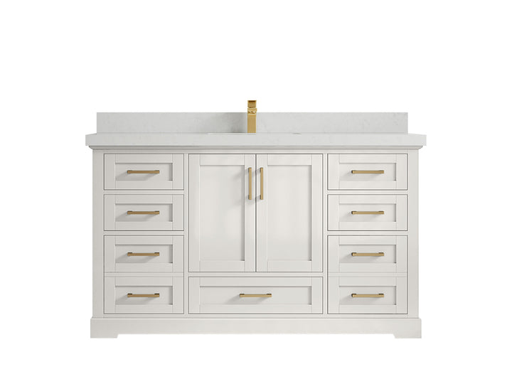 Boston 60 in. W x 22 in. D Single Sink Bathroom Vanity - photo 15