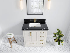 Boston 36 in. W x 22 in. D Center Sink Bathroom Vanity - photo 15