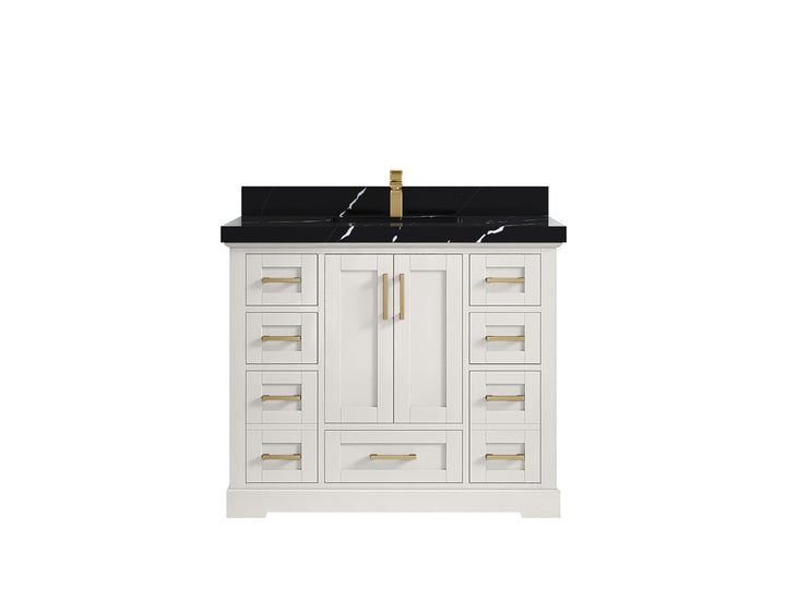 Boston 42 in. W x 22 in. D Single Sink Bathroom Vanity - photo 17