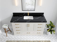 Boston 60 in. W x 22 in. D Single Sink Bathroom Vanity - photo 16
