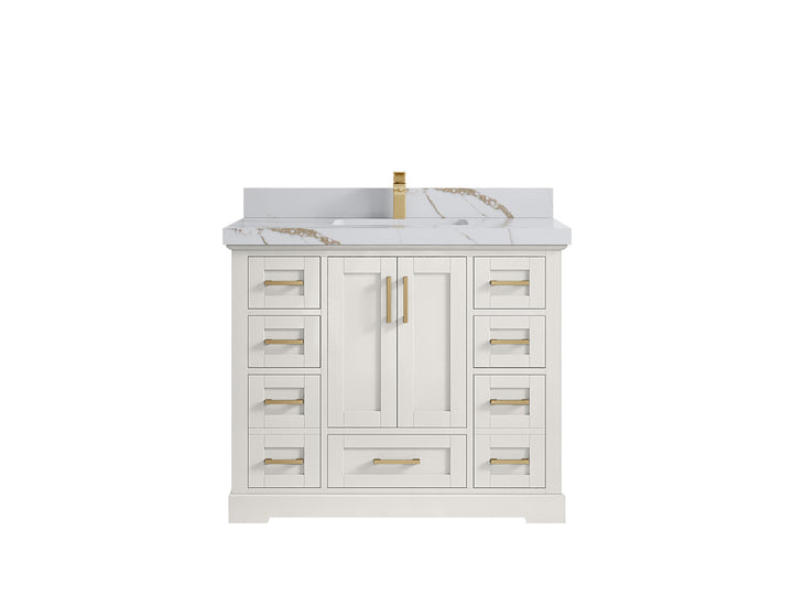 Boston 42 in. W x 22 in. D Single Sink Bathroom Vanity - photo 19