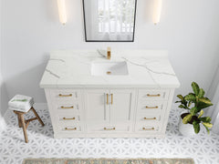 Boston 60 in. W x 22 in. D Single Sink Bathroom Vanity - photo 20