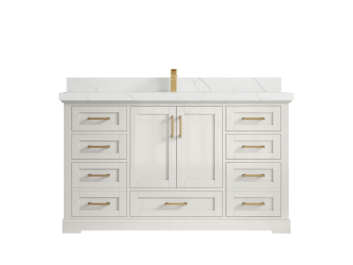 Boston 60 in. W x 22 in. D Single Sink Bathroom Vanity - photo 21