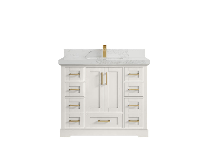 Boston 42 in. W x 22 in. D Single Sink Bathroom Vanity - photo 23