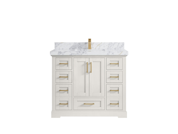 Boston 42 in. W x 22 in. D Single Sink Bathroom Vanity - photo 25