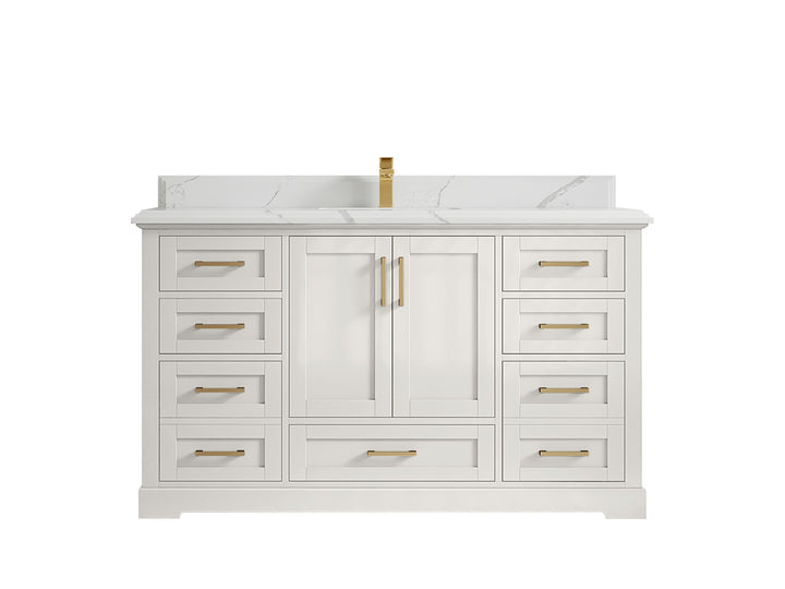 Boston 60 in. W x 22 in. D Single Sink Bathroom Vanity - photo 45