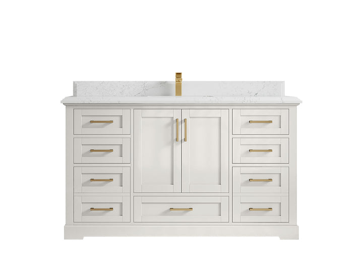 Boston 60 in. W x 22 in. D Single Sink Bathroom Vanity - photo 47
