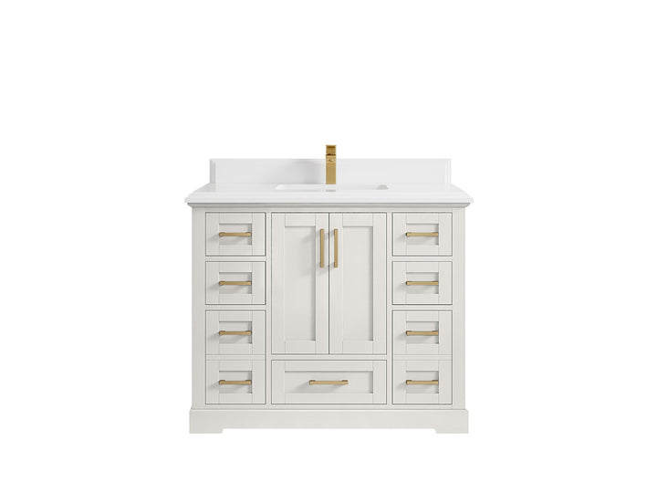 Boston 42 in. W x 22 in. D Single Sink Bathroom Vanity - photo 49