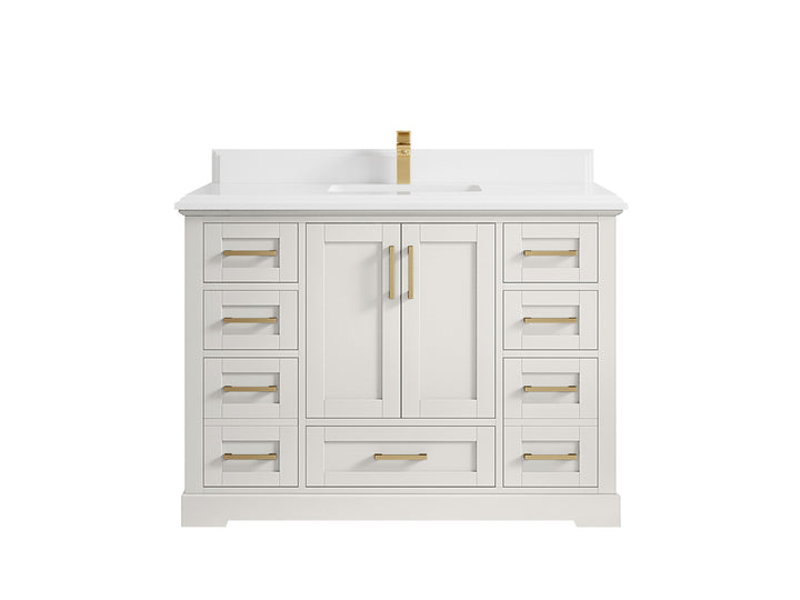 Boston 48 in. W x 22 in. D Single Sink Bathroom Vanity - photo 49