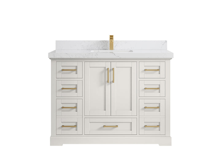 Boston 48 in. W x 22 in. D Single Sink Bathroom Vanity - photo 29