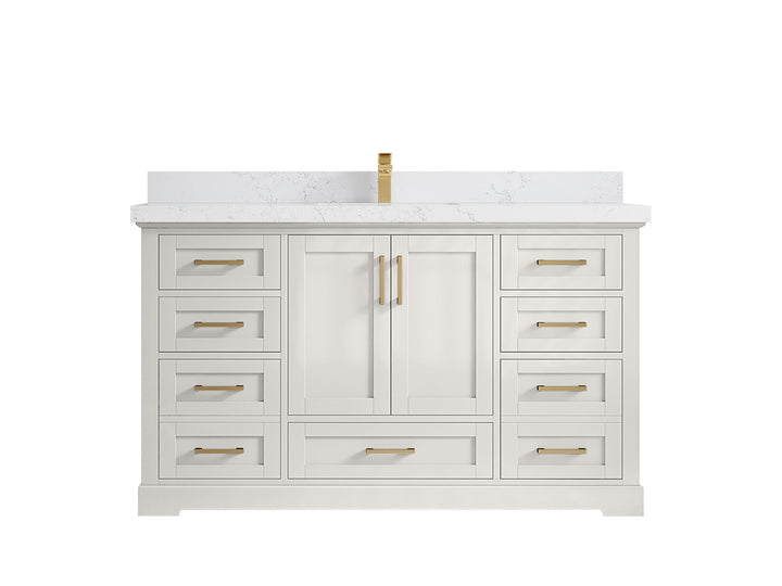 Boston 60 in. W x 22 in. D Single Sink Bathroom Vanity - photo 29