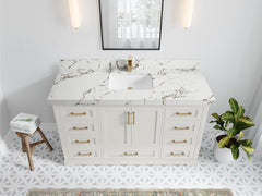 Boston 60 in. W x 22 in. D Single Sink Bathroom Vanity - photo 34