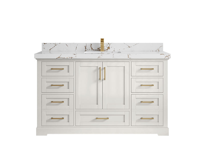 Boston 60 in. W x 22 in. D Single Sink Bathroom Vanity - photo 35
