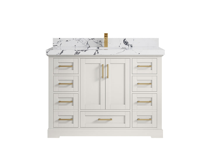 Boston 48 in. W x 22 in. D Single Sink Bathroom Vanity - photo 39