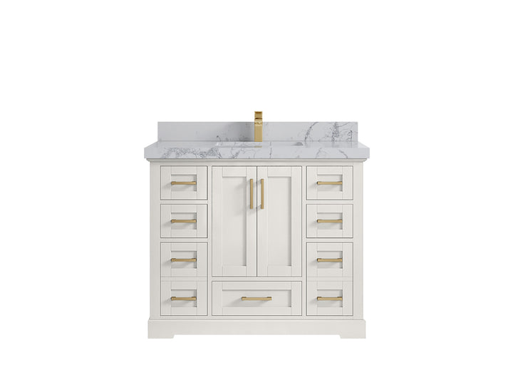 Boston 42 in. W x 22 in. D Single Sink Bathroom Vanity - photo 41