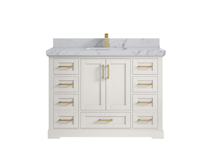 Boston 48 in. W x 22 in. D Single Sink Bathroom Vanity - photo 41