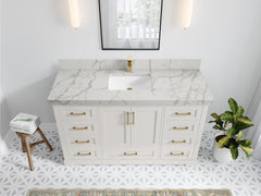Boston 60 in. W x 22 in. D Single Sink Bathroom Vanity - photo 40