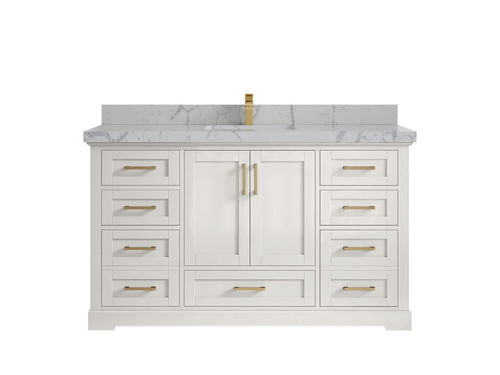 Boston 60 in. W x 22 in. D Single Sink Bathroom Vanity - photo 41