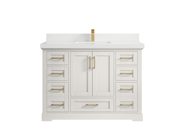 Boston 48 in. W x 22 in. D Single Sink Bathroom Vanity - photo 43