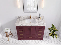Boston 48 in. W x 22 in. D Single Sink Bathroom Vanity - photo 28