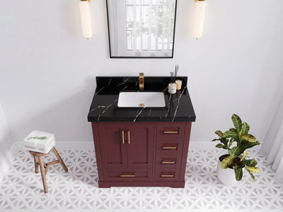 Boston 36 in. W x 22 in. D Center Sink Bathroom Vanity
