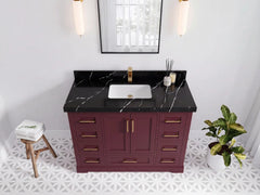 Boston 48 in. W x 22 in. D Single Sink Bathroom Vanity - photo 8