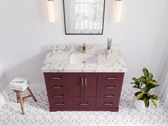 Boston 48 in. W x 22 in. D Single Sink Bathroom Vanity - photo 9