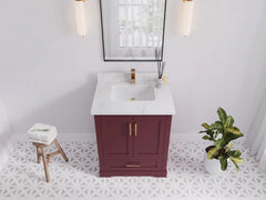 Boston 30 in. W x 22 in. D Single Sink Bathroom Vanity - photo 13