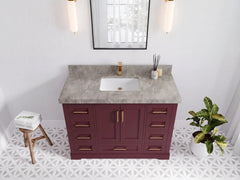Boston 48 in. W x 22 in. D Single Sink Bathroom Vanity - photo 31