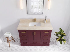 Boston 48 in. W x 22 in. D Single Sink Bathroom Vanity - photo 33