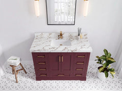 Boston 48 in. W x 22 in. D Single Sink Bathroom Vanity - photo 20