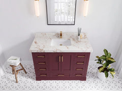 Boston 48 in. W x 22 in. D Single Sink Bathroom Vanity - photo 21