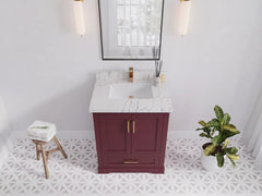 Boston 30 in. W x 22 in. D Single Sink Bathroom Vanity - photo 23