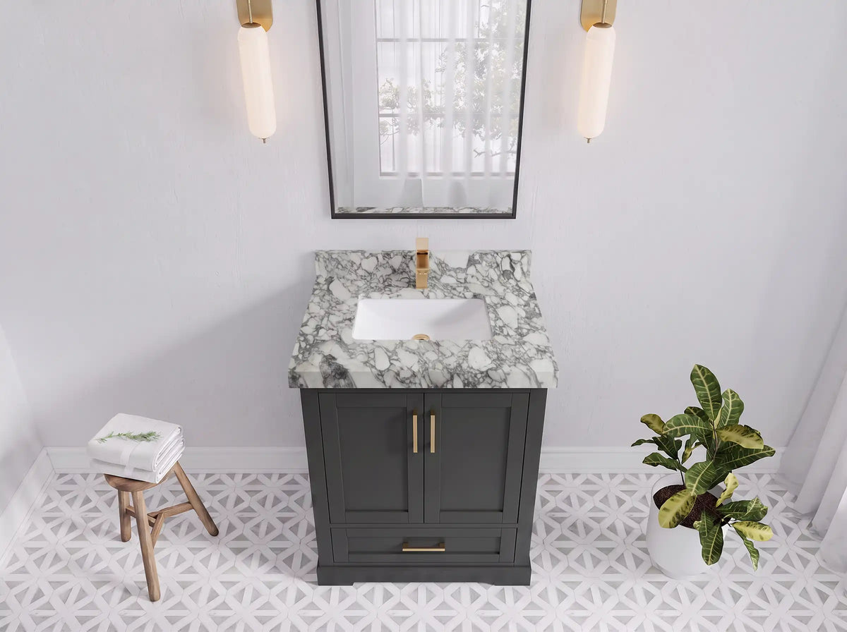 Boston 30 in. W x 22 in. D Single Sink Bathroom Vanity