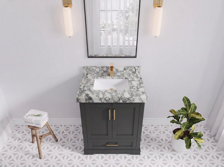 Boston 30 in. W x 22 in. D Single Sink Bathroom Vanity - photo 5