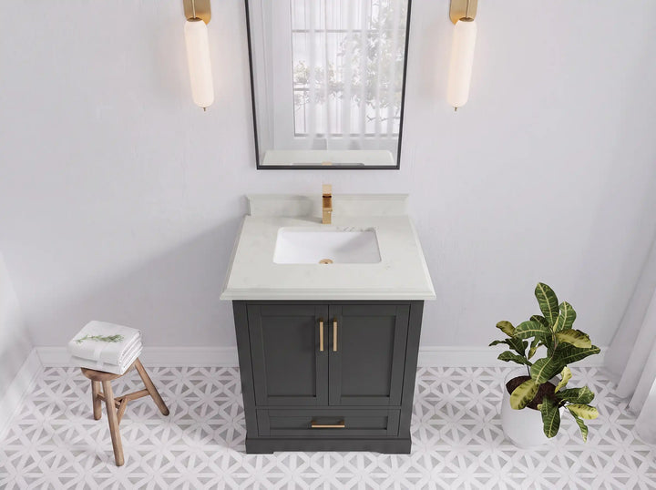 Boston 30 in. W x 22 in. D Single Sink Bathroom Vanity - photo 28