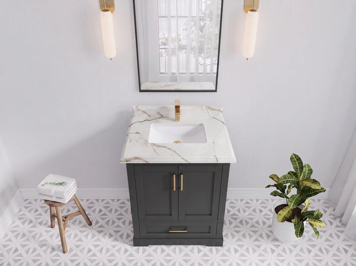 Boston 30 in. W x 22 in. D Single Sink Bathroom Vanity - photo 21