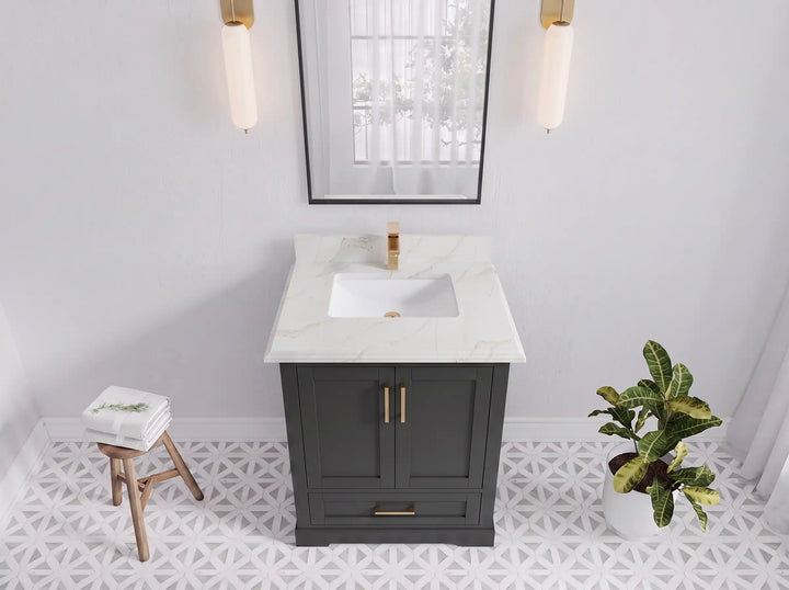 Boston 30 in. W x 22 in. D Single Sink Bathroom Vanity - photo 27