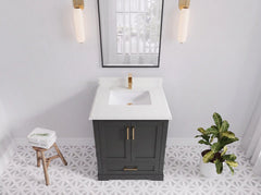 Boston 30 in. W x 22 in. D Single Sink Bathroom Vanity - photo 30