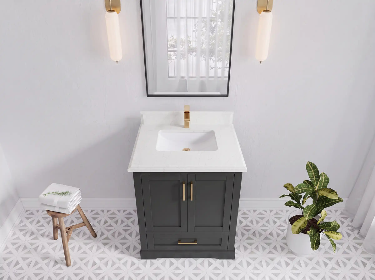 Boston 30 in. W x 22 in. D Single Sink Bathroom Vanity