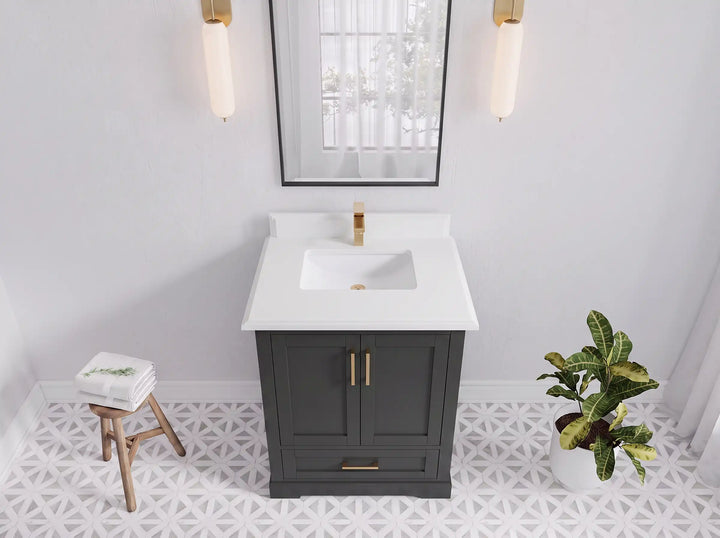 Boston 30 in. W x 22 in. D Single Sink Bathroom Vanity - photo 32