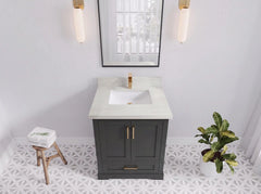 Boston 30 in. W x 22 in. D Single Sink Bathroom Vanity - photo 12