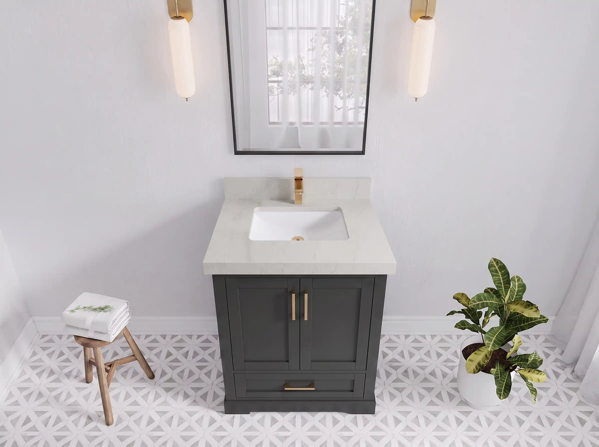 Boston 30 in. W x 22 in. D Single Sink Bathroom Vanity