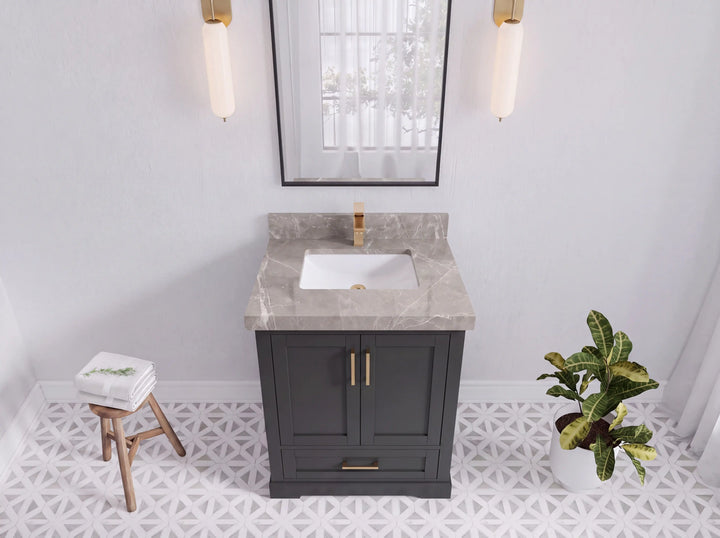 Boston 30 in. W x 22 in. D Single Sink Bathroom Vanity - photo 17