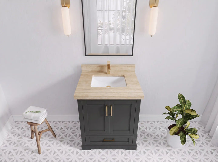 Boston 30 in. W x 22 in. D Single Sink Bathroom Vanity - photo 18