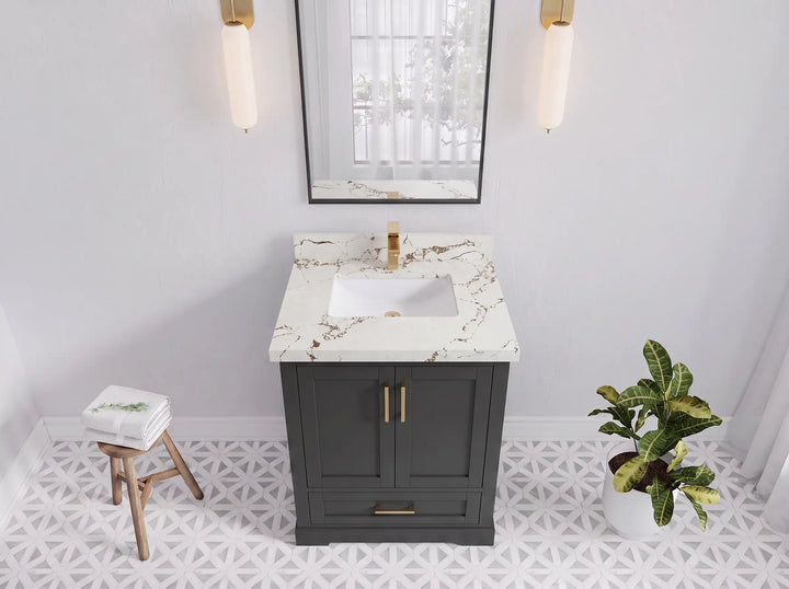 Boston 30 in. W x 22 in. D Single Sink Bathroom Vanity - photo 20