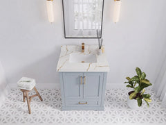 Boston 30 in. W x 22 in. D Single Sink Bathroom Vanity - photo 8
