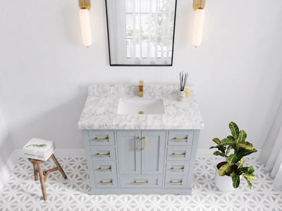 Boston 42 in. W x 22 in. D Single Sink Bathroom Vanity
