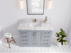 Boston 48 in. W x 22 in. D Single Sink Bathroom Vanity - photo 6