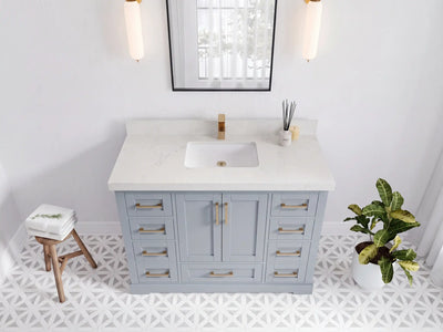 Boston 48 in. W x 22 in. D Single Sink Bathroom Vanity